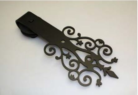 ornate barn door roller